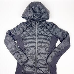 Lululemon Black Down For A Run Jacket 10